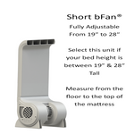 bFan Bedfan Under Sheet Fan