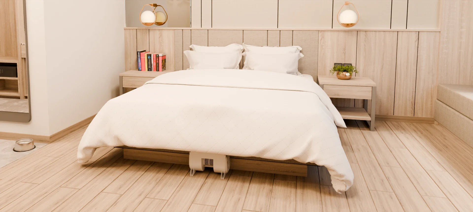 Bed Fan for Under Sheets: Sleep Cooler, Sleep Better