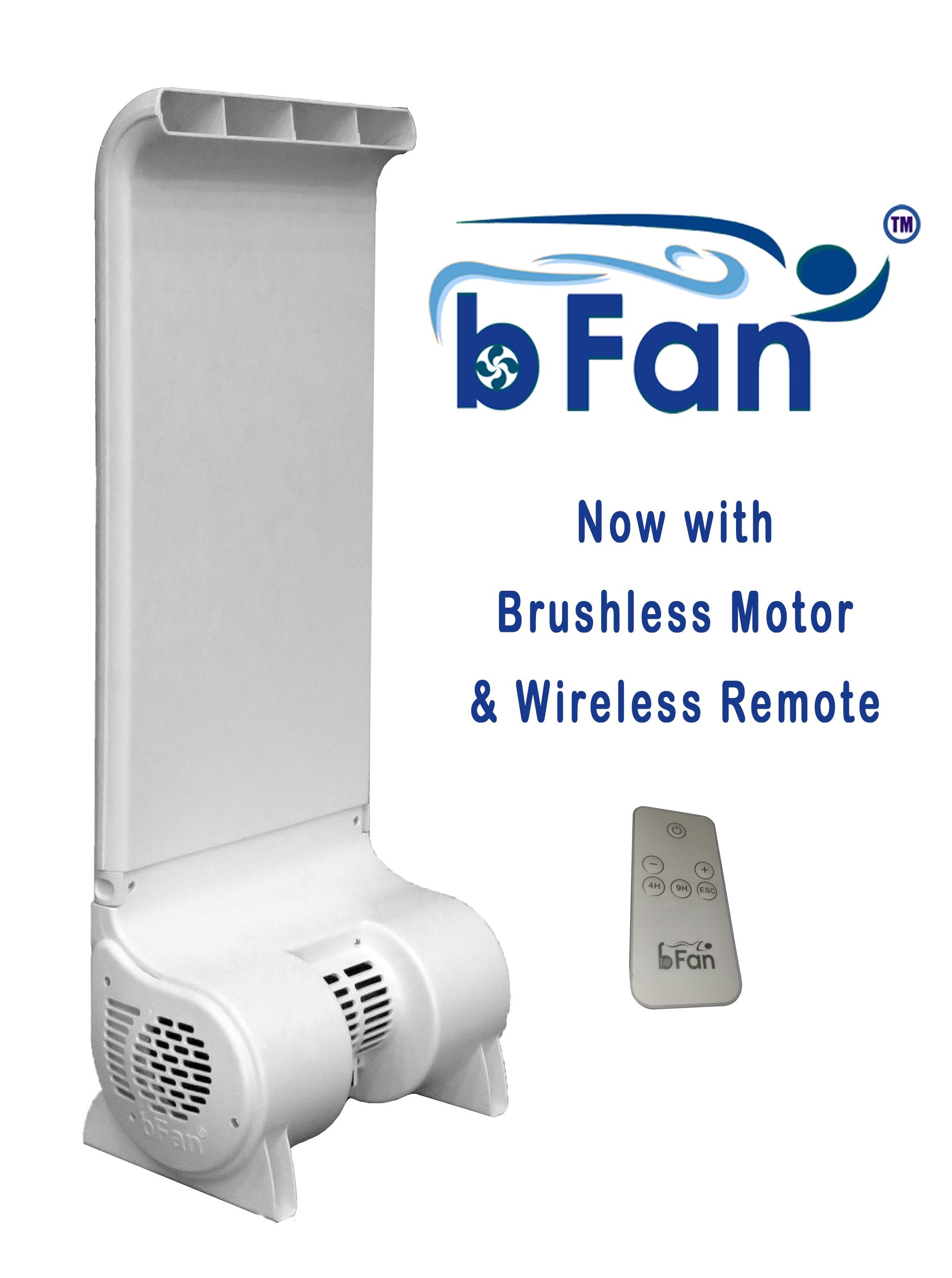 bFan® - Bed Fan with Wireless Remote, Bedfans-USA